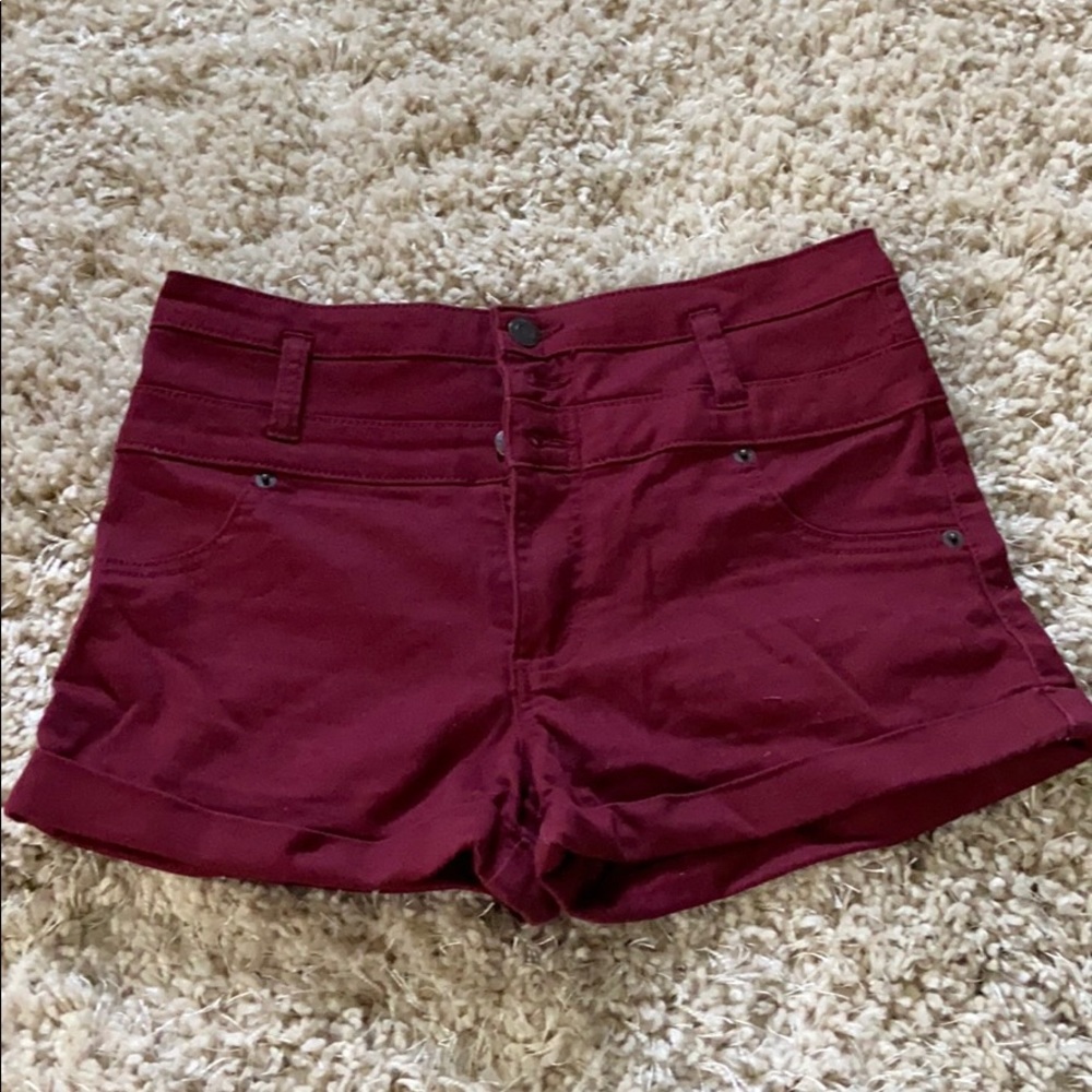 high rise shorts
